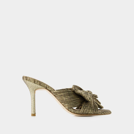 LOEFFLER RANDALL Gold Claudia Sandals for Women - FW23 Collection