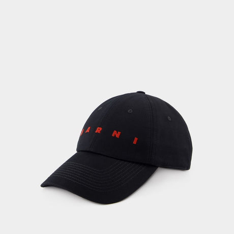 MARNI Stylish Black Cap for Men