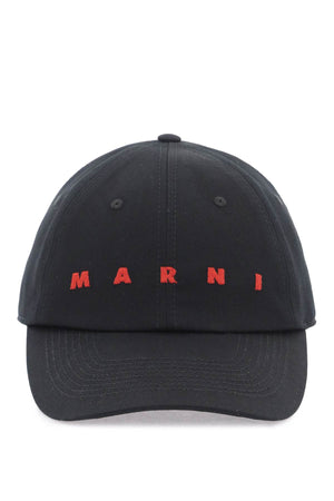 MARNI Stylish Black Cap for Men