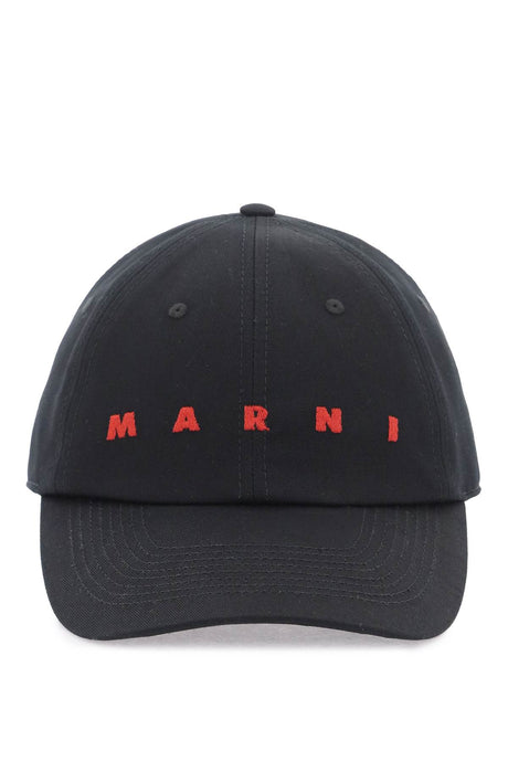 MARNI Stylish Black Cap for Men