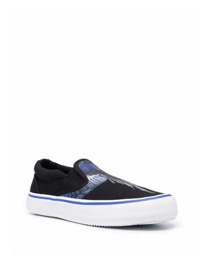 MARCELO BURLON Wings Logo Slip-On Sneakers for Men