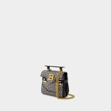 BALMAIN Stylish White Crossbody Bag for SS24 Collection