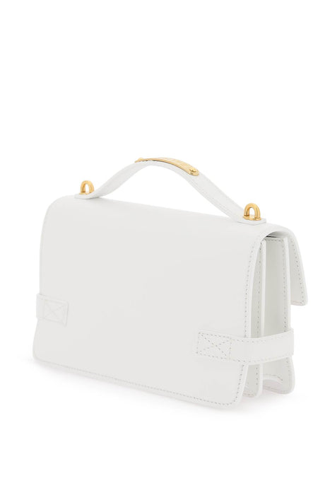 BALMAIN White Quarter-Turn B Handbag for Women