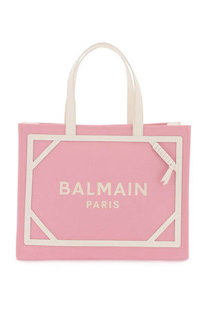 BALMAIN Women's Rose Creme Cotton Tote Bag - Medium Shopper