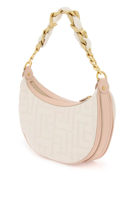 Stylish Quilted Lambskin Hobo Bag with Gold-Tone Hardware