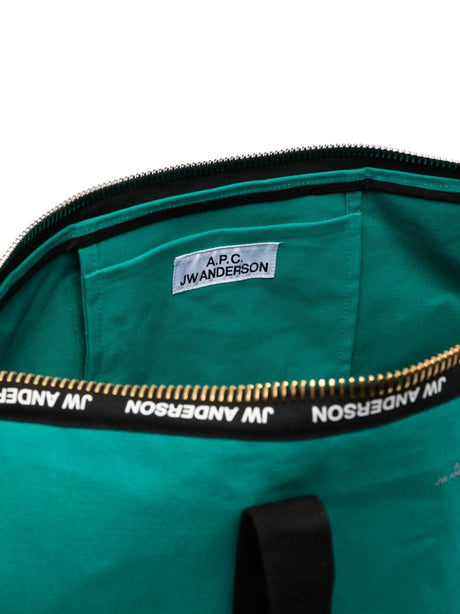 APC X JW Anderson FW23系列青玉绿棉布手提袋