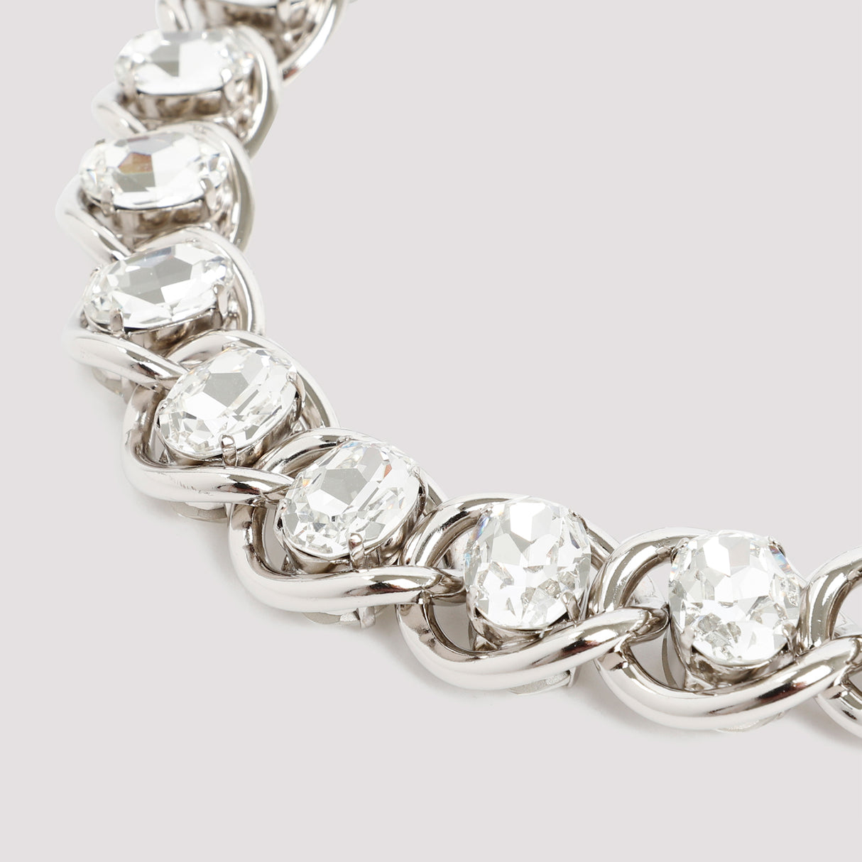 MARNI Silver Crystal Necklace - Fall/Winter 2023