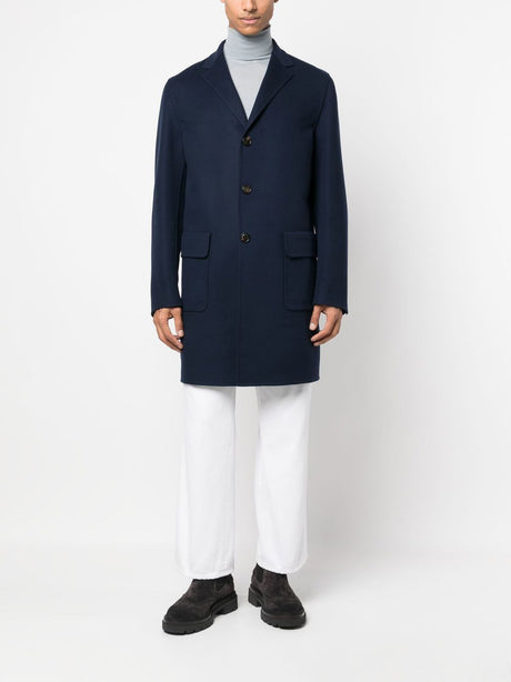 Blue Single Breasted Jacket - COLOMBO FW22 Collection