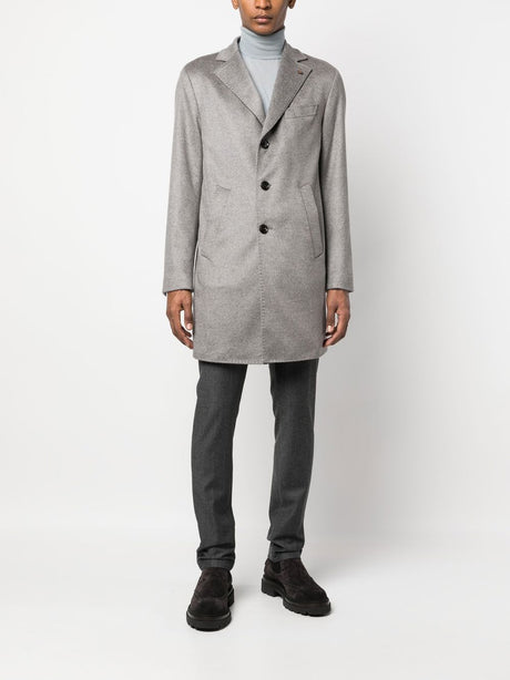 COLOMBO Luxurious Cashmere Jacket for Men in Visone for FW22