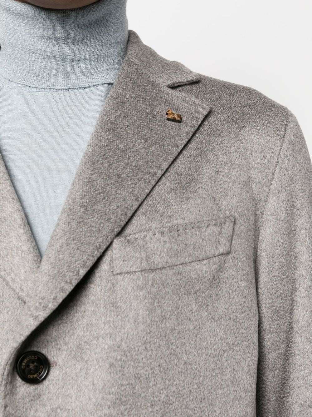 COLOMBO Luxurious Cashmere Jacket for Men in Visone for FW22