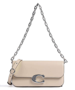 COACH Ivory Leather Shopping Bag for Women - FW24