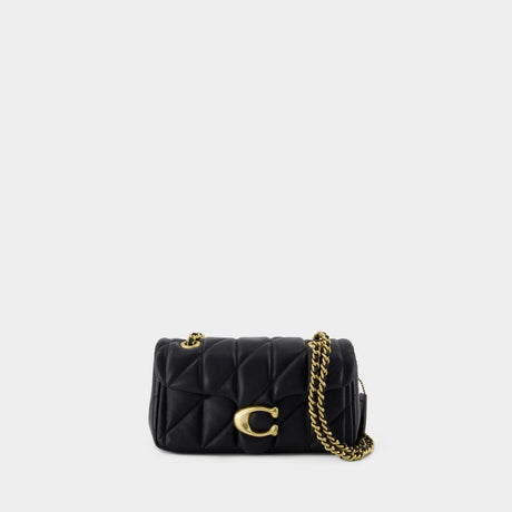 COACH Quilted Mini Shoulder Handbag with Chain Strap