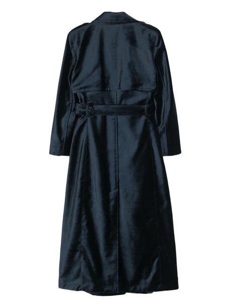 TOM FORD Midnight Blue Velvet Long Jacket