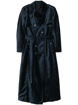 TOM FORD Midnight Blue Velvet Long Jacket