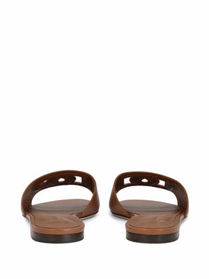 DOLCE & GABBANA Stylish Brown Sandals for Women