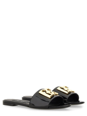 DOLCE & GABBANA Chic Mini Leather Sandals