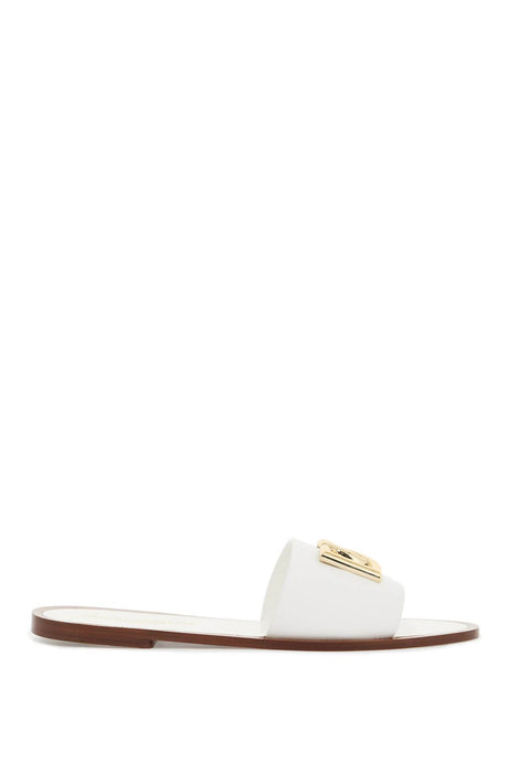 DOLCE & GABBANA Elegant Logo Sandals