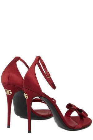 DOLCE & GABBANA Keira 105mm Satin Sandals