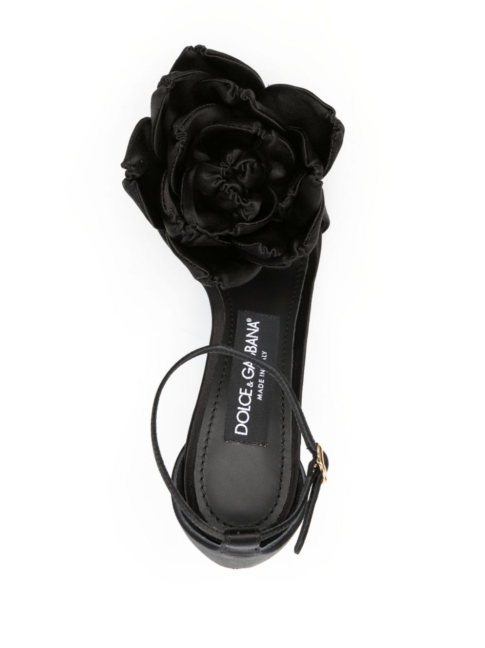 DOLCE & GABBANA 23FW Women's Black Sandals