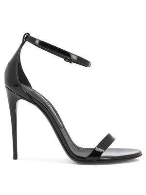 DOLCE & GABBANA Stylish Black Sandals for Women - Season 24SS