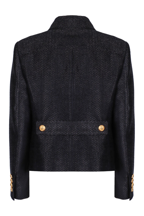 TOM FORD Luxurious Double-Breasted Knit Jacket