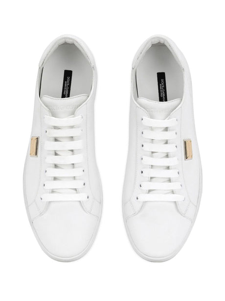 DOLCE & GABBANA Men's 23FW White Sneakers