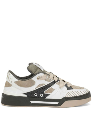 DOLCE & GABBANA 2024 Mens Sneakers in Dove Grey for the Latest 23FW Fashion Trends