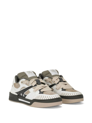 DOLCE & GABBANA 2024 Mens Sneakers in Dove Grey for the Latest 23FW Fashion Trends