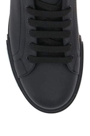 DOLCE & GABBANA Portofino Nappa Leather Sneakers