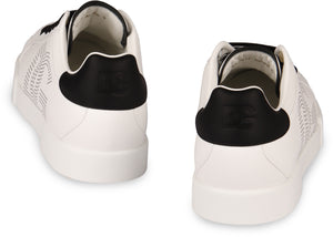 DOLCE & GABBANA Portofino Leather Low-Top Sneakers