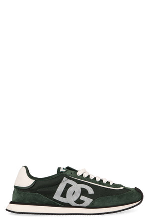 DOLCE & GABBANA Cushioned Leather Low-Top Sneakers