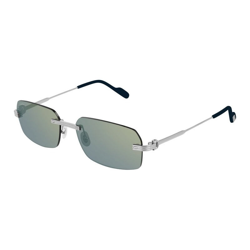 CARTIER Stylish Silver Sunglasses for Men - Perfect Accessory for Any Season