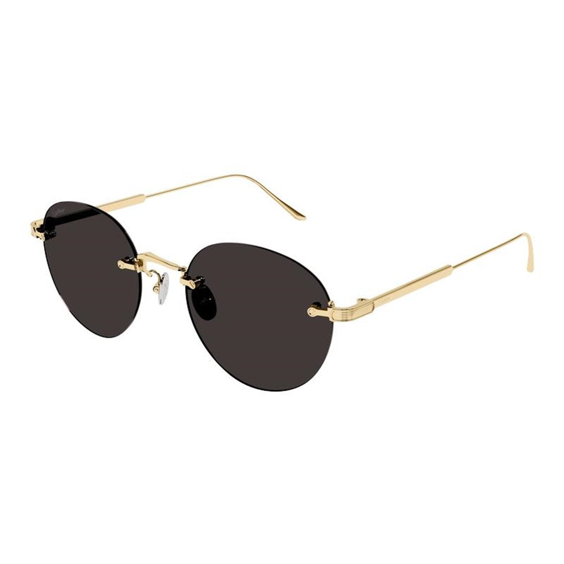 CARTIER Luxury Gold Sunglasses for Men - 2024 Collection