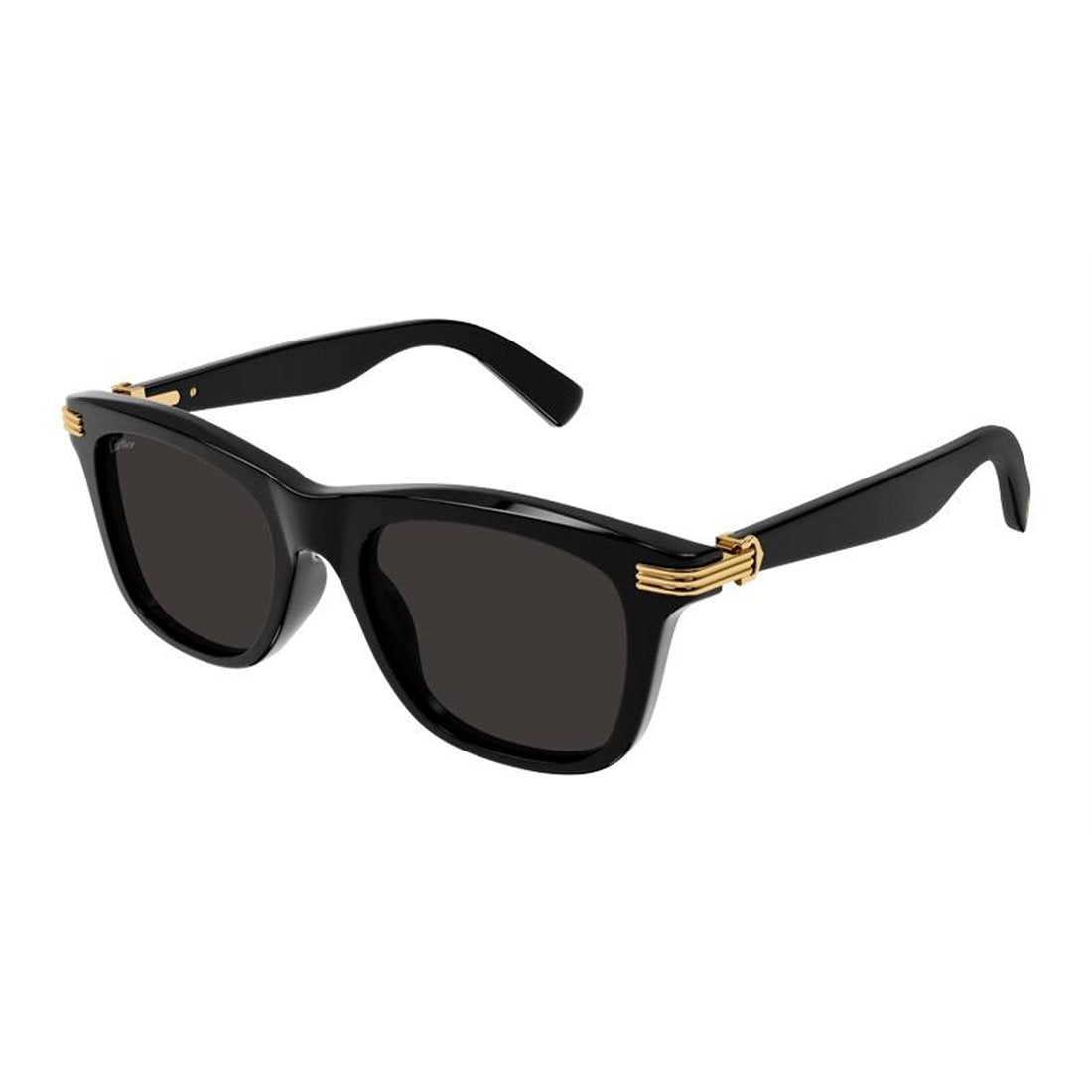 CARTIER Classic Black Sunglasses for Men - High Quality Acetate Frames