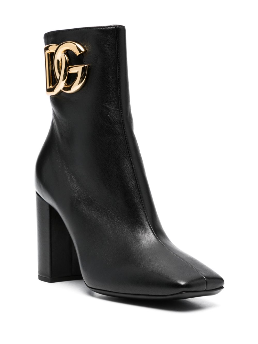 DOLCE & GABBANA Luxurious 23FW Women's Boots in Classic Black