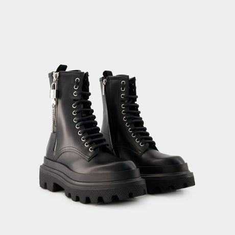 Giày boots Sicily màu đen sang trọng dành cho nữ - Bộ sưu tập Thu Đông 2023