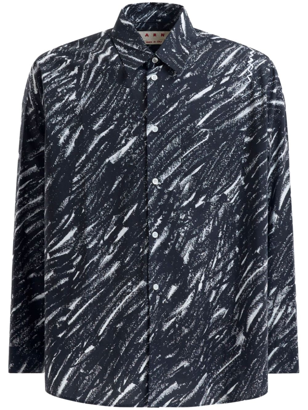 MARNI Sketch-Style Cotton Shirt for Men