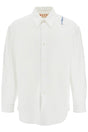 MARNI Men's Classic Oxford Shirt with Pocket Detail