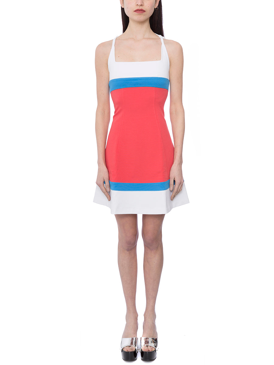 DSQUARED2 Elegant and Versatile Stretch Dress for Women | Red | SS24