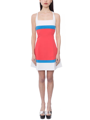 DSQUARED2 Elegant and Versatile Stretch Dress for Women | Red | SS24