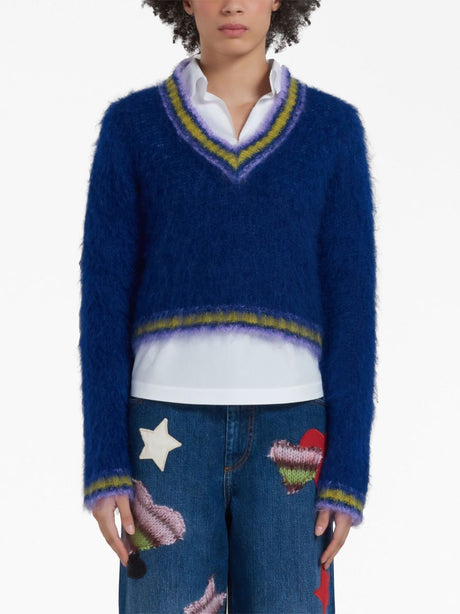 Bicolor Pico Nuess Nueter Knit Sweater  (雙色 Pico Nuess Nueter 長袖毛衣)