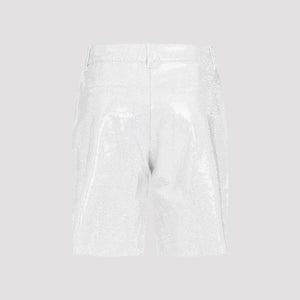 ERMANNO SCERVINO Metallic Cotton Shorts for Women from SS24 Collection