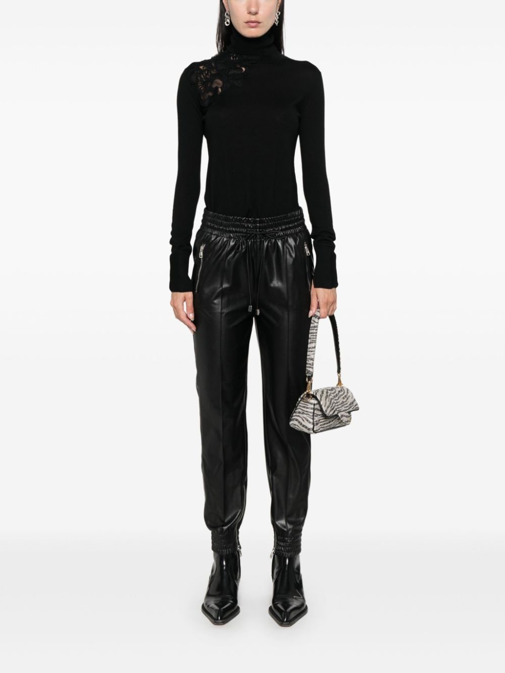 ERMANNO SCERVINO Wool Turtle-Neck Sweater for Women - FW24 Collection