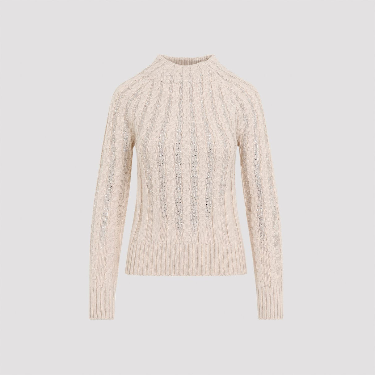 ERMANNO SCERVINO Luxurious Virgin Wool Blend Turtleneck Sweater