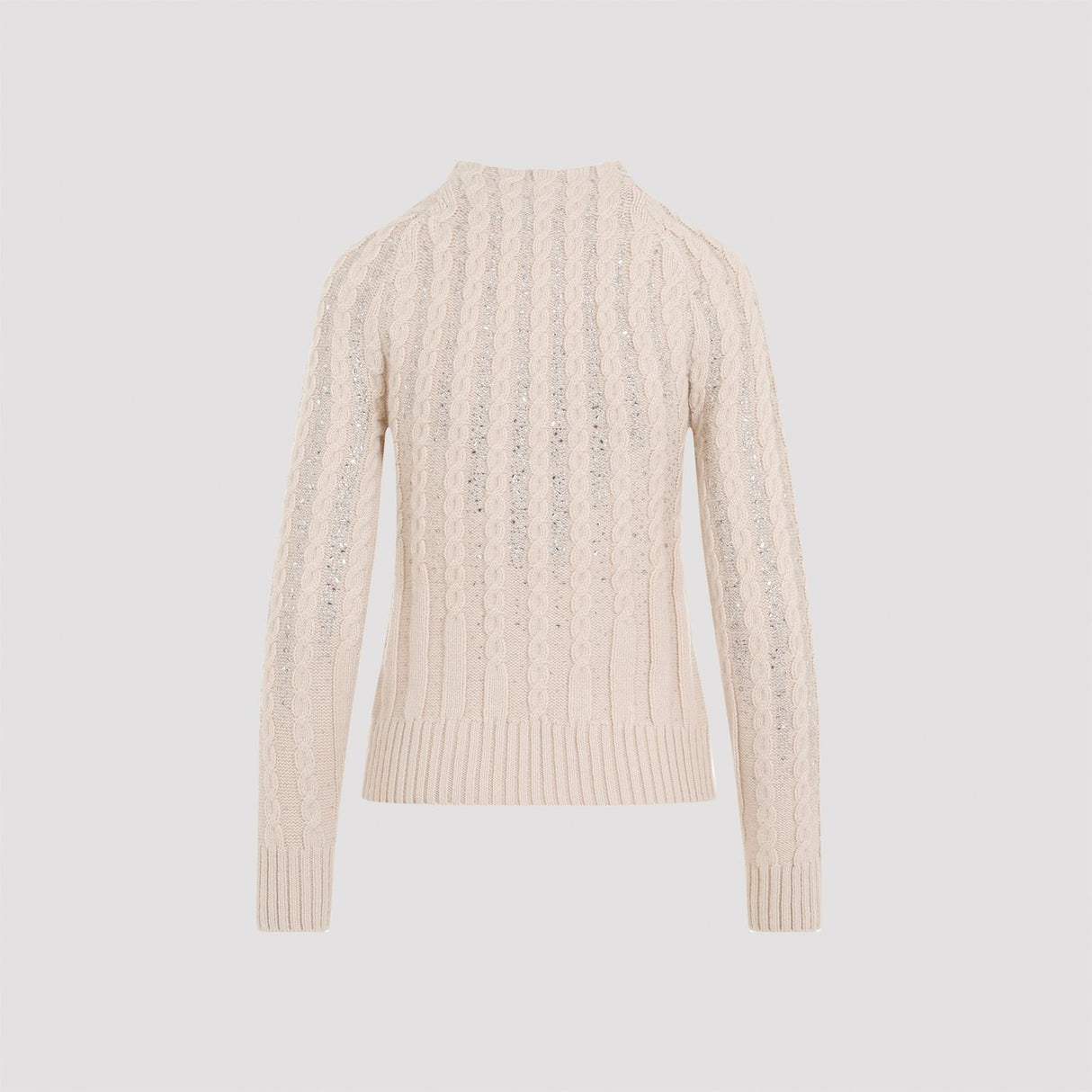 ERMANNO SCERVINO Luxurious Virgin Wool Blend Turtleneck Sweater