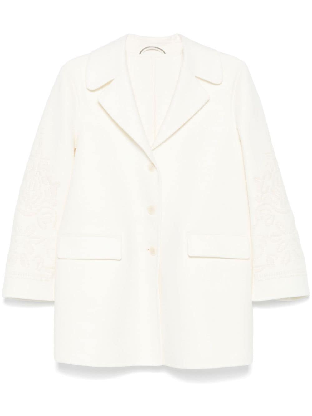 ERMANNO SCERVINO Chic Wool Single-Breasted Jacket for Women - Fall/Winter 2024