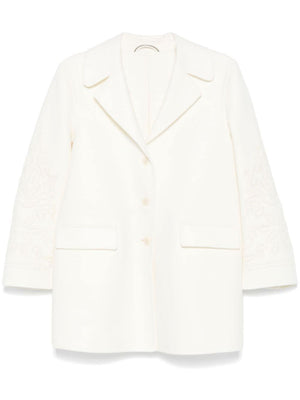 ERMANNO SCERVINO Chic Wool Single-Breasted Jacket for Women - Fall/Winter 2024