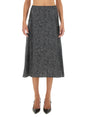 KITON Elegant Printed Skirt - Regular Fit, Size 42 IT