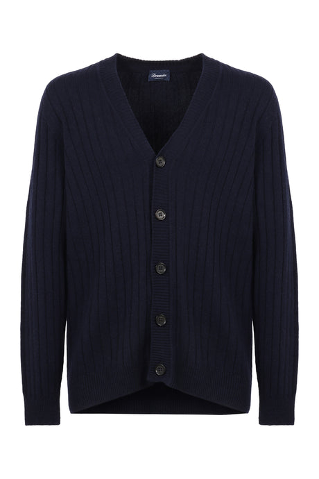 DRUMOHR Elegant Wool and Cashmere Cardigan for Men