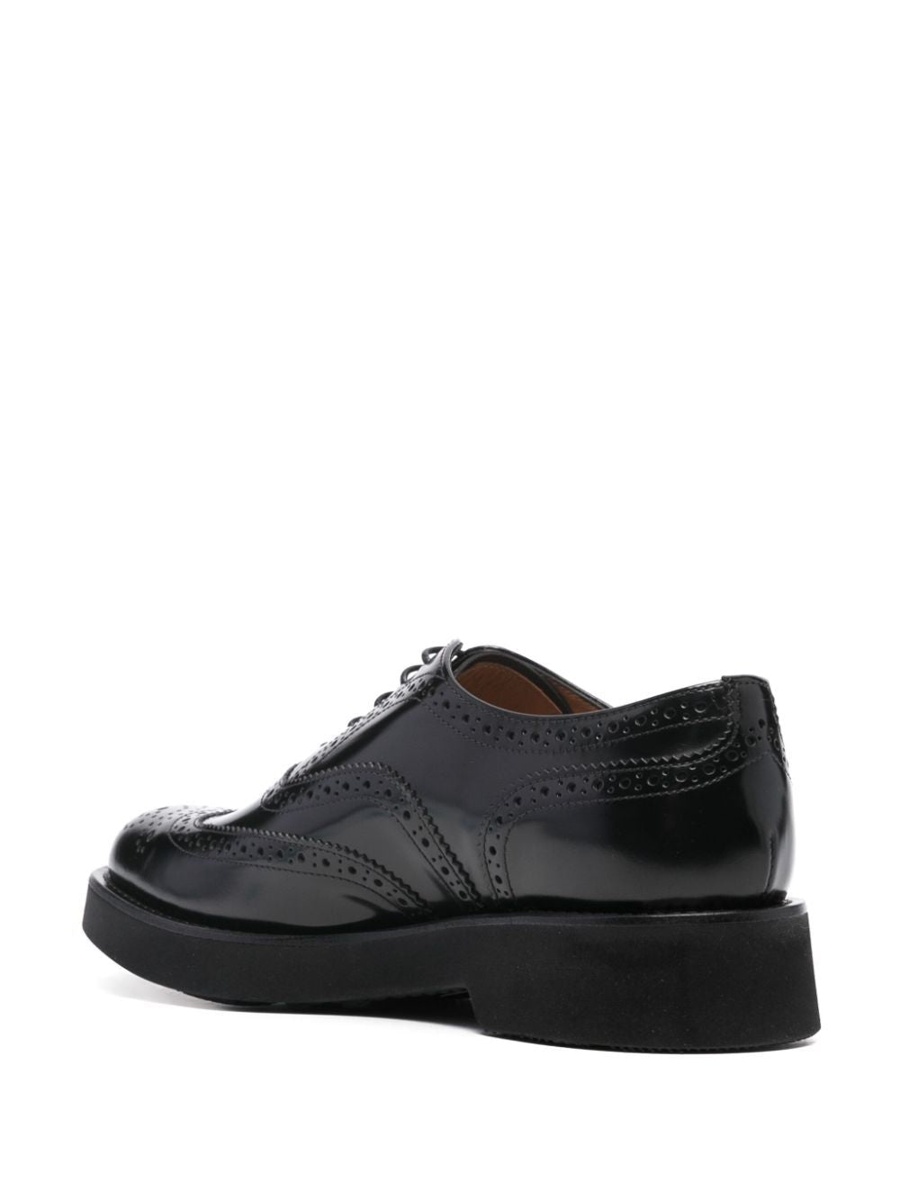 CHURCH'S Women's Luxurious Oxford Richelieu Shoes - Smoke Finish